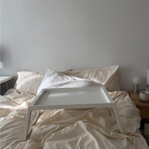 Ikea Klipsk White Bed Tray Table